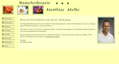 Desktop Screenshot of praxis-molke.de